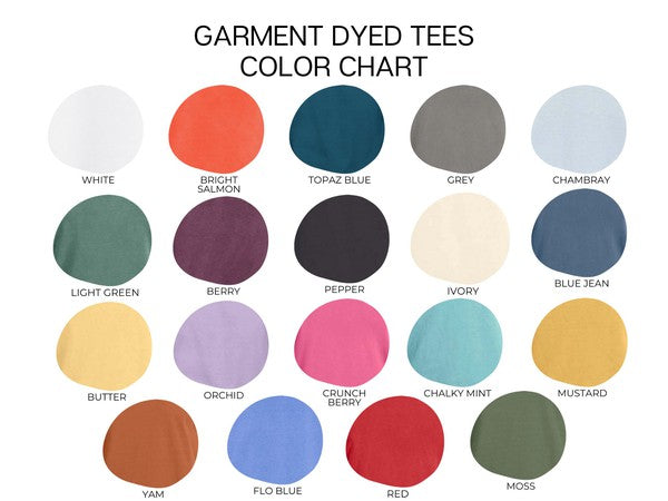 New Jersey Vintage Garment Dyed Tee