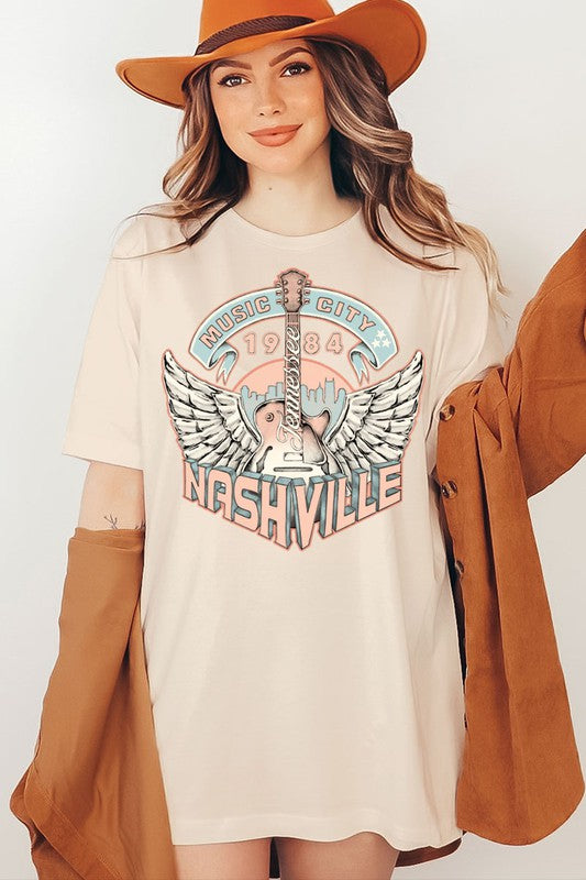 Nashville Music City Graphic Top