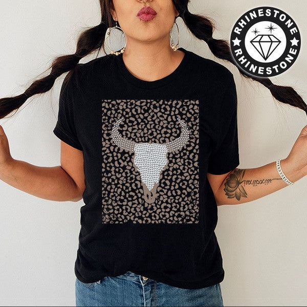 BULL SKULL Graphics Top