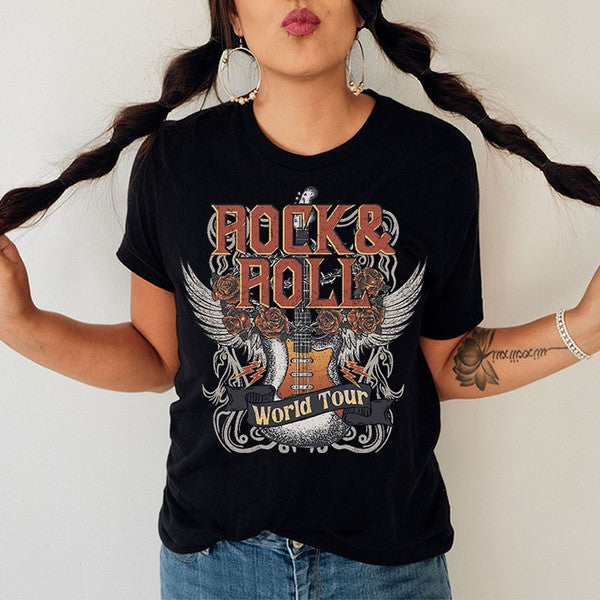 Rock & Roll Graphic Top