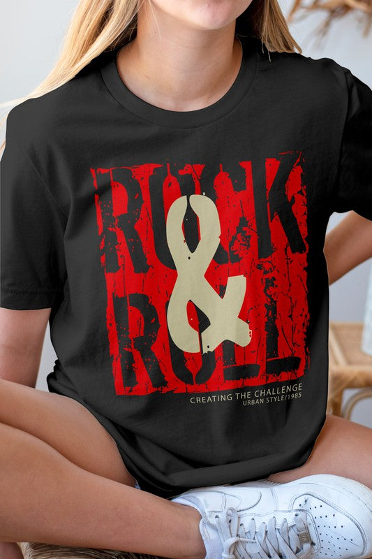 Rock & Roll Vintage Graphic Tee