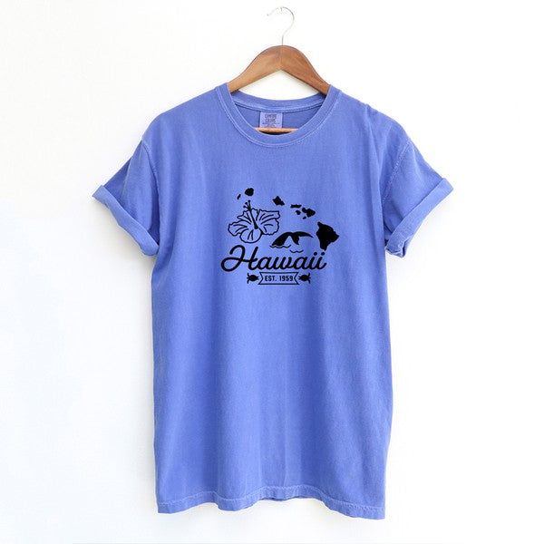 Hawaii Vintage Garment Dyed Tee